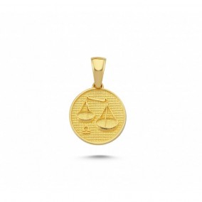 14K LIBRA CHARM