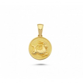 14K CAPRICORN CHARM