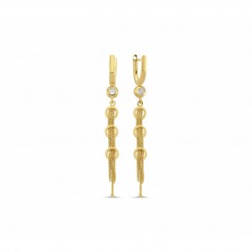 14K SHIRLEY EARRING