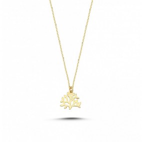 14K SEQUOIA NECKLACE