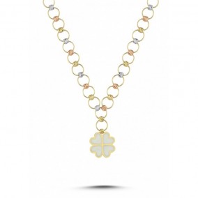 14K DIAMANTE NECKLACE 