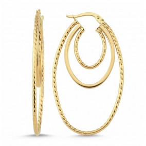 14K ISHTAR EARRING 