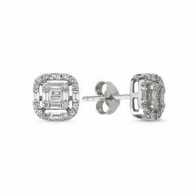 0.62 CT PRINCESA EARRING