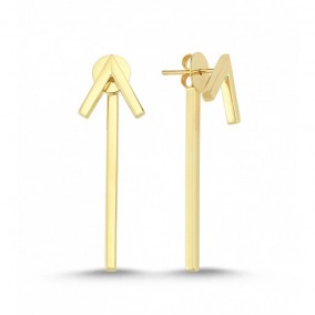 14K LUPITA EARRING