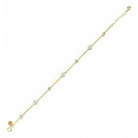 14K FATIMA BRACELET