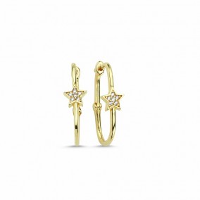 14K PERNILLA EARRING
