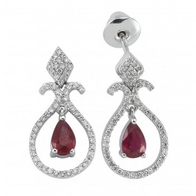 1.28 CT AUBREY EARRING