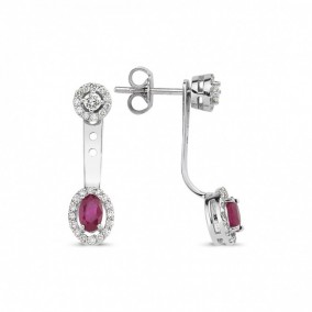 0.97 CT GRACEN EARRING