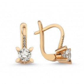 1.01 CT PAOLA EARRING