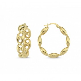 14K JULY EARRING