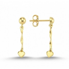 14K FREYA EARRING