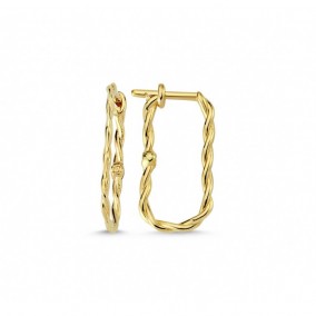14K ARLO EARRING