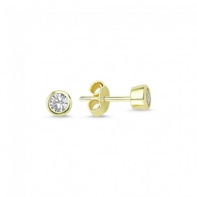 14K POPPY EARRING
