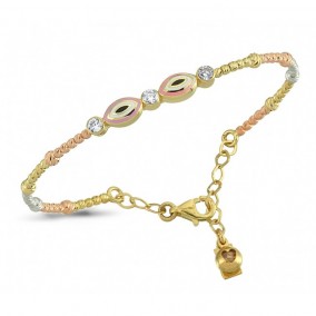 14K CLAUDETTE BRACELET
