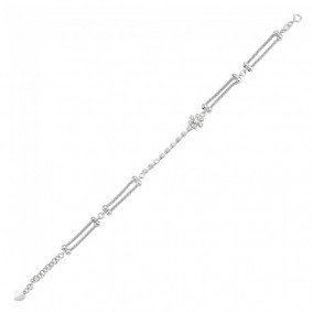 0.59 CT GARDENIA BRACELET