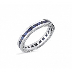 2.03 CT DEEP OCEAN RING
