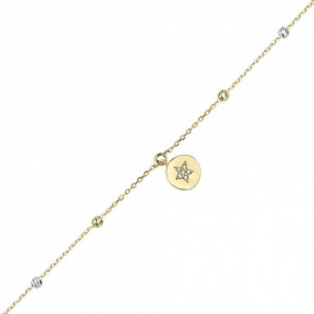 14K AURIGA ANKLET