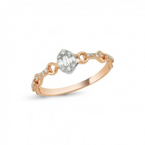 0.19 CT TRUDI RING