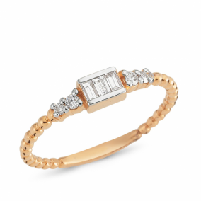 0.19 CT COSETTE RING