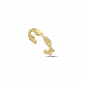 14K AGNES EAR CUFF 