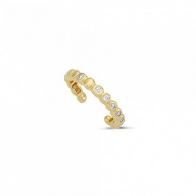14K SILKE EAR CUFF 
