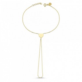 14K LEONORA HAND CHAIN