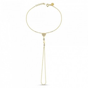 14K MARTINA HAND CHAIN