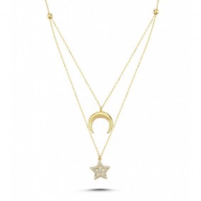 14K NASHIRA NECKLACE