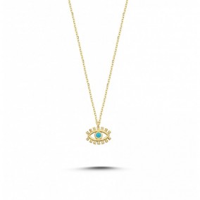 14K QUILEUTE NECKLACE