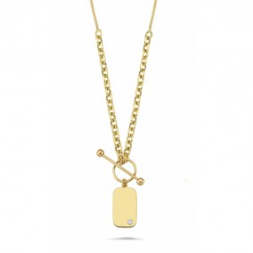 14K HERSILIA NECKLACE