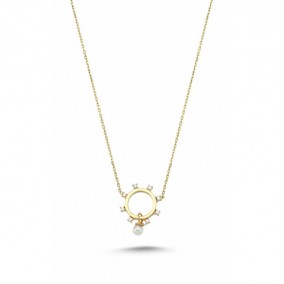 14K ALIZA NECKLACE