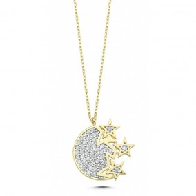 14K VOEUX NECKLACE