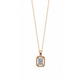 0.12 CT ALVILDA NECKLACE