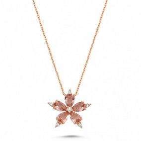 2.68 CT ASTER NECKLACE