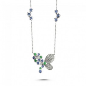 1.28 CT PAOILIO NECKLACE