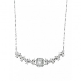 0.09 CT NILOUFAR NECKLACE